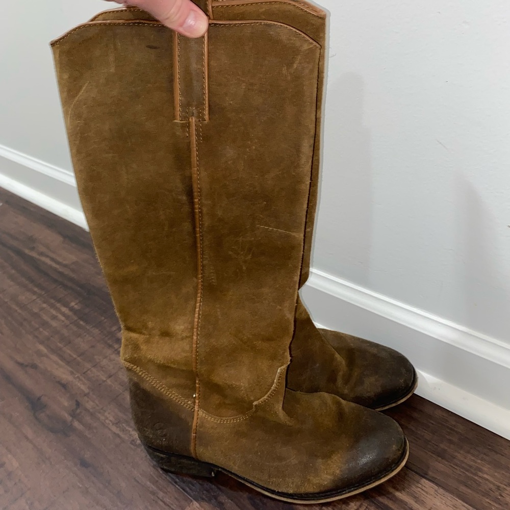 Leather Boots.
